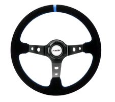 Simoni Racing Lenkrad Wildleder 350mm, Schüsselung 90mm NEU