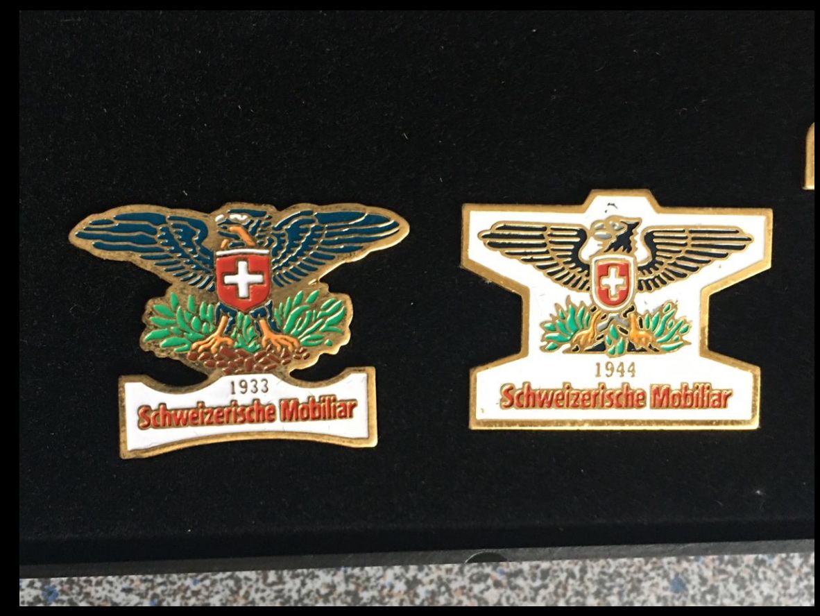 Plaketten & Abzeichen: PIN - Set „Schweizerische Mobiliar“ – Gebraucht aus Wangen b. Olten von Finolino28 2