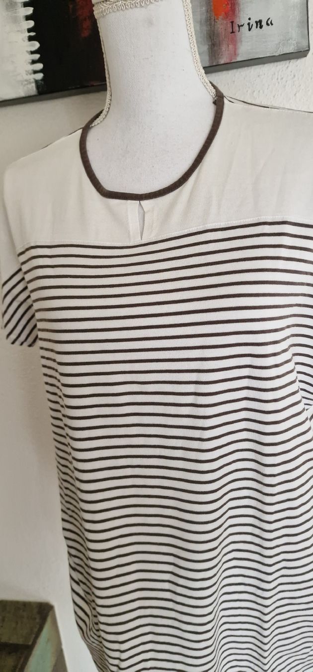 Marc Cain T-shirt: Marccain Shirt, gestreift, Gr. 38 – Usato da St. Gallen venduto da mania03 1