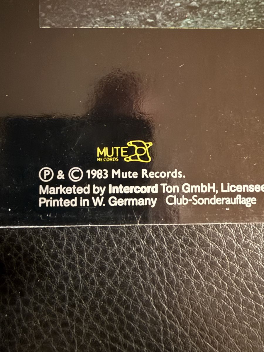 Dischi in vinile: Depeche Mode - Construction Time Again LP Vinyl 1983 DMM – Usato da Goldach venduto da Donpancho 4