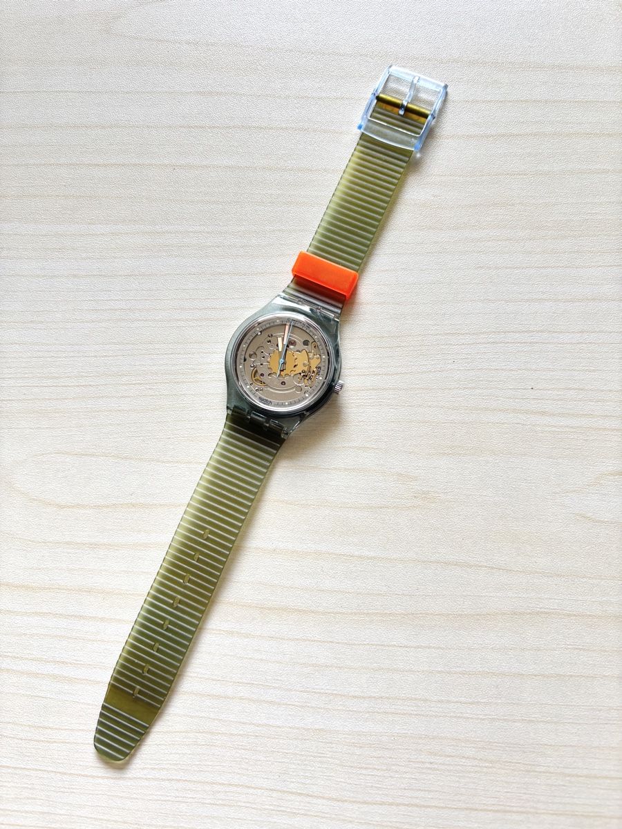 Swatch Orologi: Swatch Automatikuhr Transparent Gehaeuse  – Usato da Grenchen venduto da chththl 1
