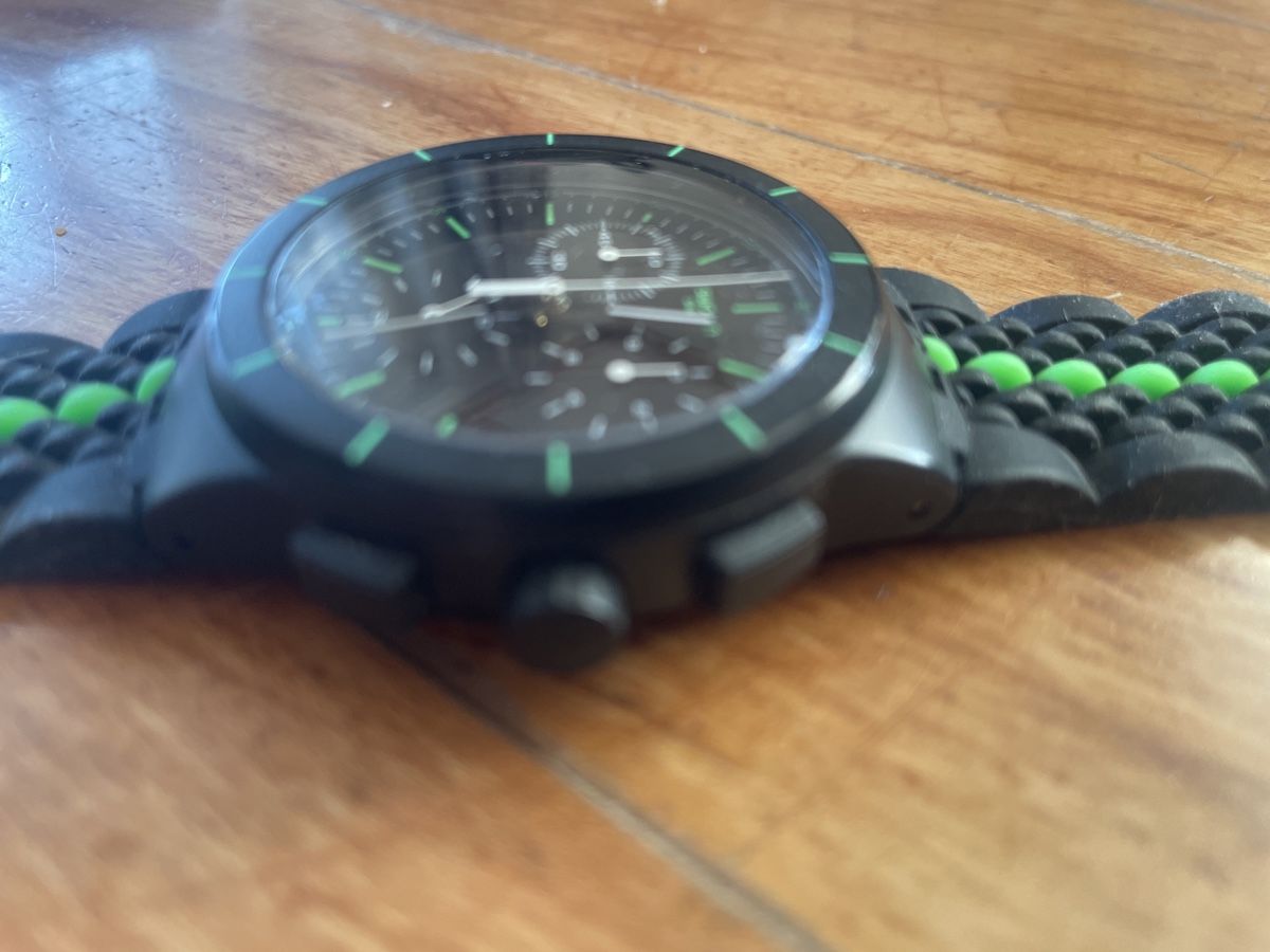 Swatch Montres: Swatch Chrono LASER Track (Susb 409) – Neuf (Voir description) à Wildensbuch par Mangosteen7 4