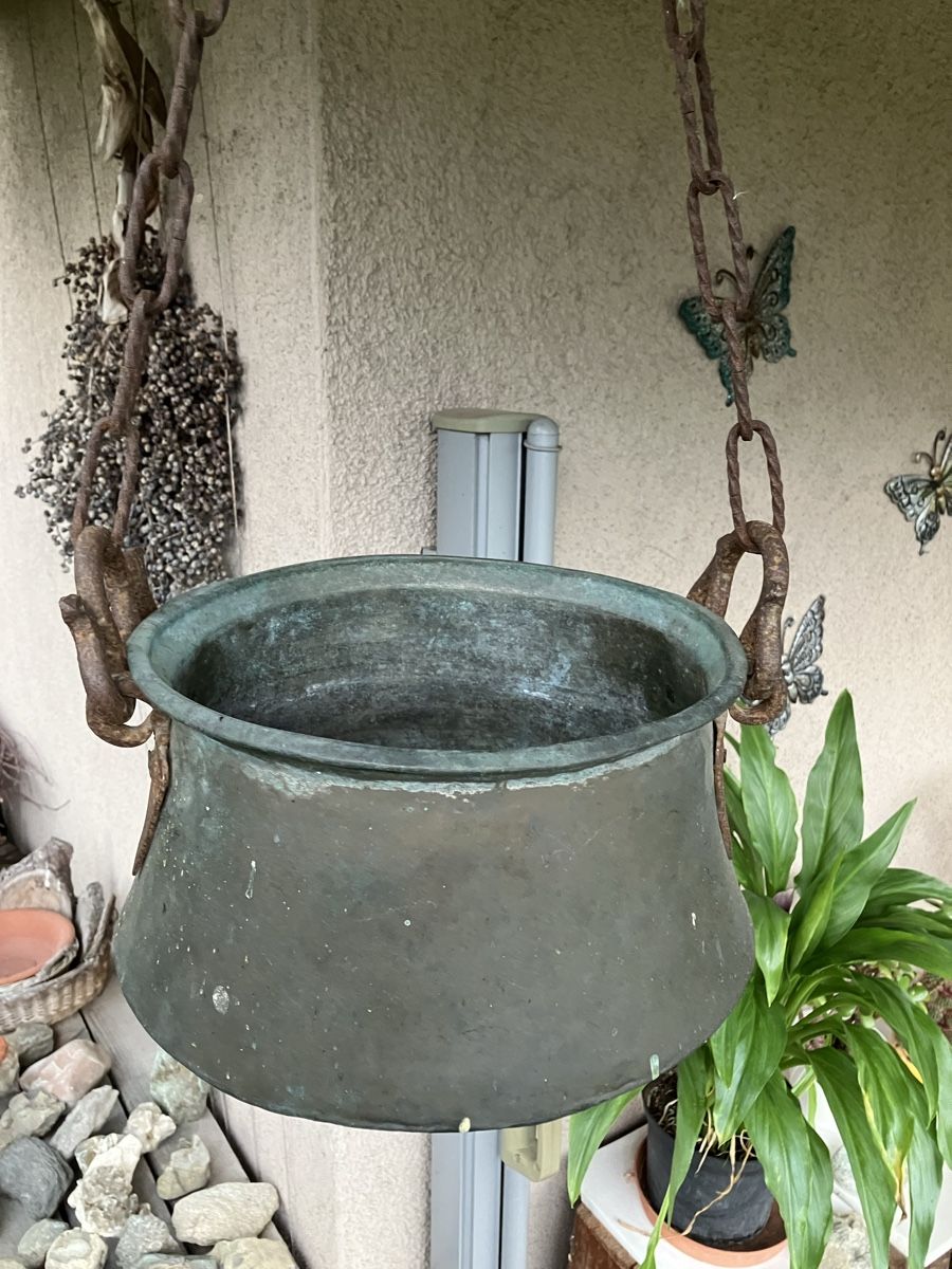 Casseroles: Antiker Kupferkessel  – D'occasion à Willisau par son_lq7g 2