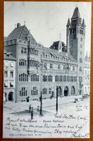 Basel - Neues Rathaus - Animée 1902