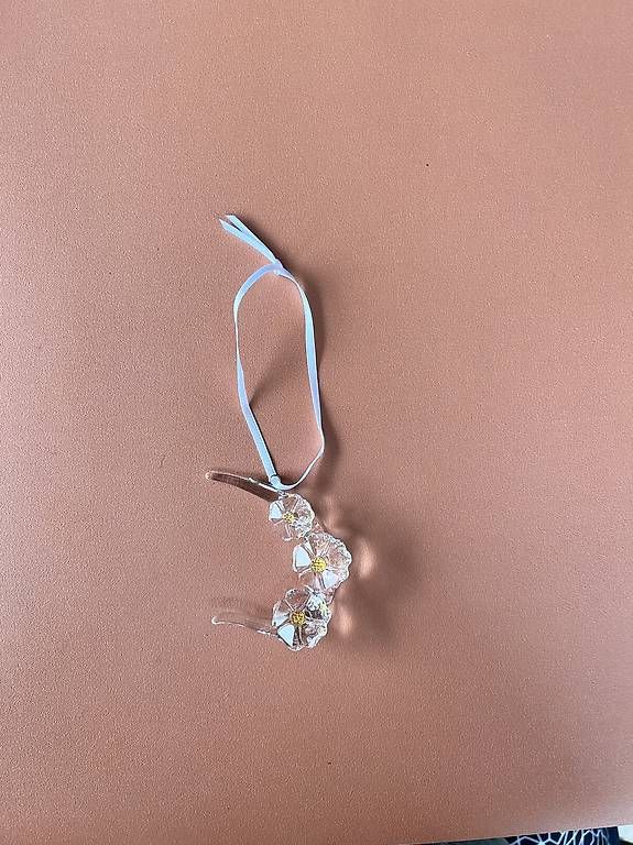 Swarovski Tutte le decorazioni: Swarovski SCS Ornament mit Blumen - originalverpackt – Nuovo e nell'imballaggio originale da Cham venduto da nininanana
