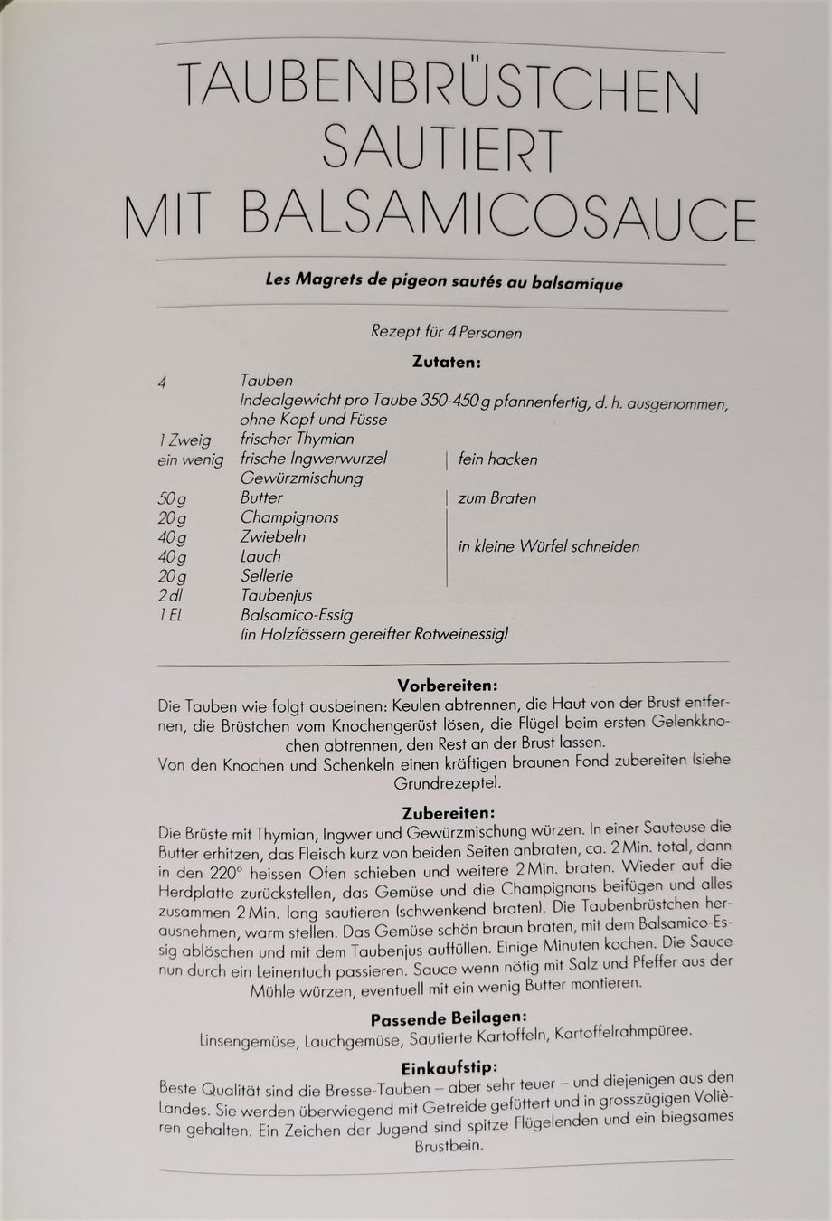 Libri: Siegfried W. Rossal: La cuisine du marché – Usato da Lichtensteig venduto da chlepfshit 5
