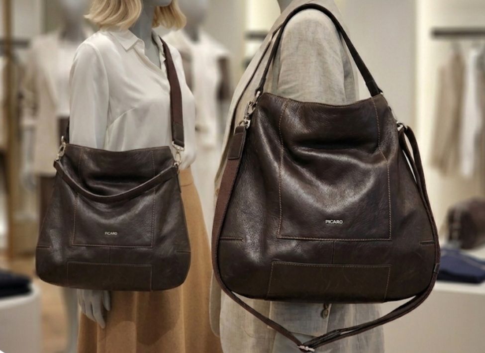 Picard Taschen für Damen: Sac à main en cuir marron Picard authentique – Gebraucht aus Niedergösgen von Eva2410