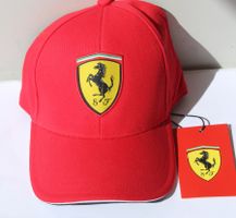 Ferrari Hut Classic Cap Baumwolle mit Etikette