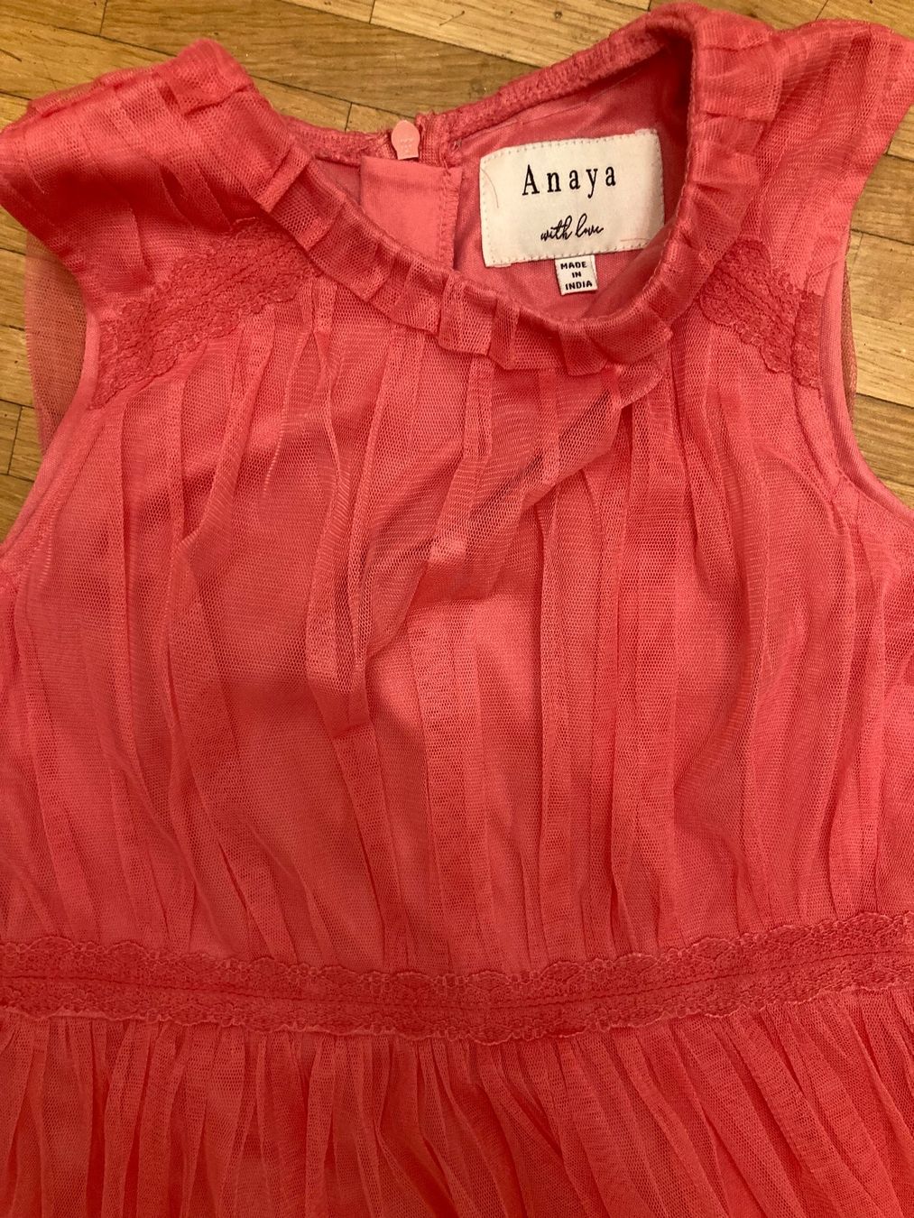 Vestiti & Gonne: Anaya Kleid lachsfarben Gr.9-10 – Usato da Tagelswangen venduto da Bomu 1