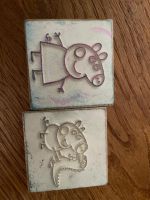 Peppa Pig rubber stamps set of 2 used condition