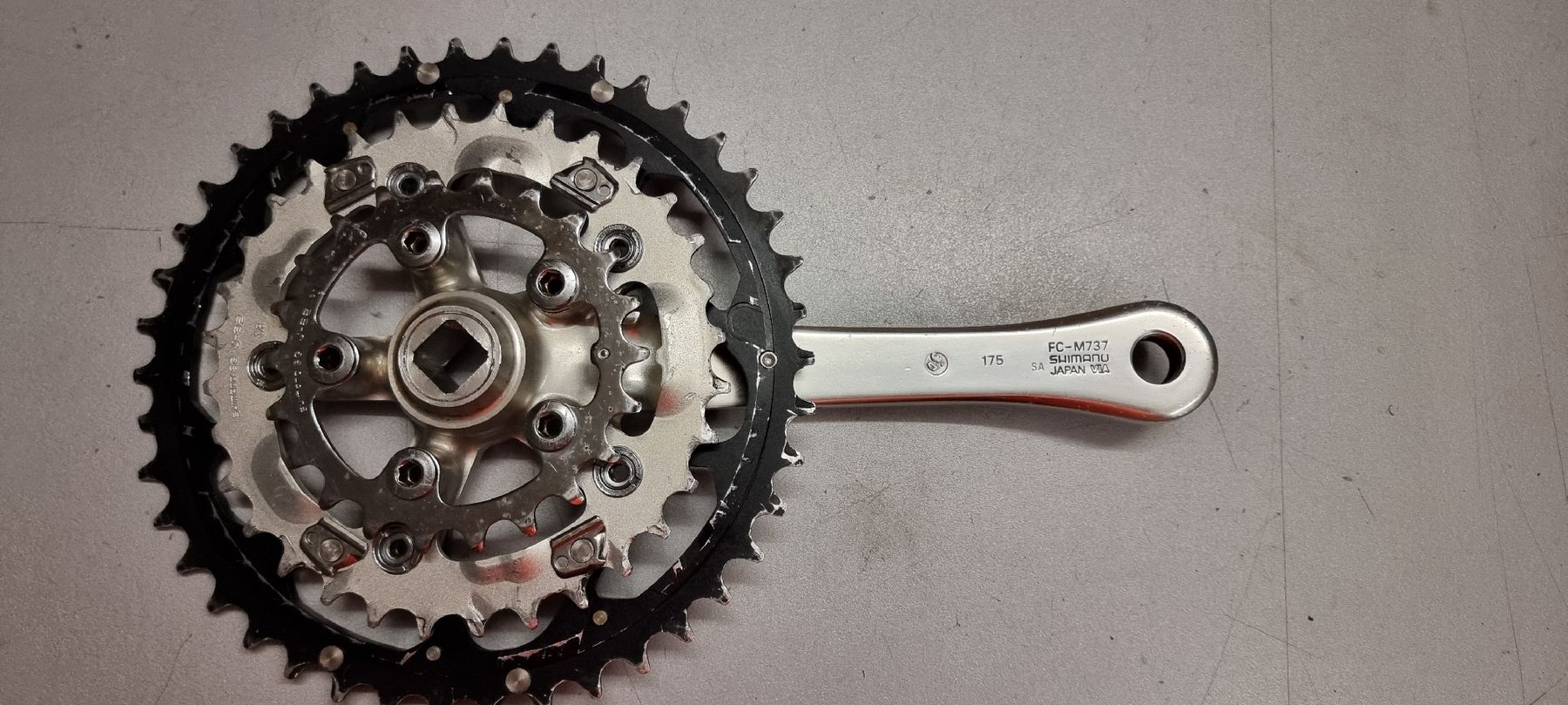 Shimano Pezzi di ricambio: Shimano XT M737 Kurbel - Versand möglich  – Usato da Seon venduto da Stibinio 6