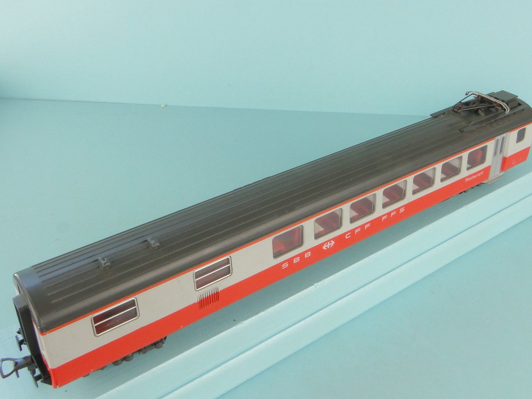 Liliput Modellini di ferrovie: Liliput 886 50 Swiss Expr. Restaurant – Usato da Bülach venduto da cann11 6
