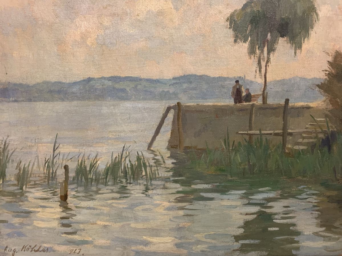 Dipinti: KÖHLER AUGUST 1881-1964 – Usato da Wolfhalden venduto da SecondAntique 1