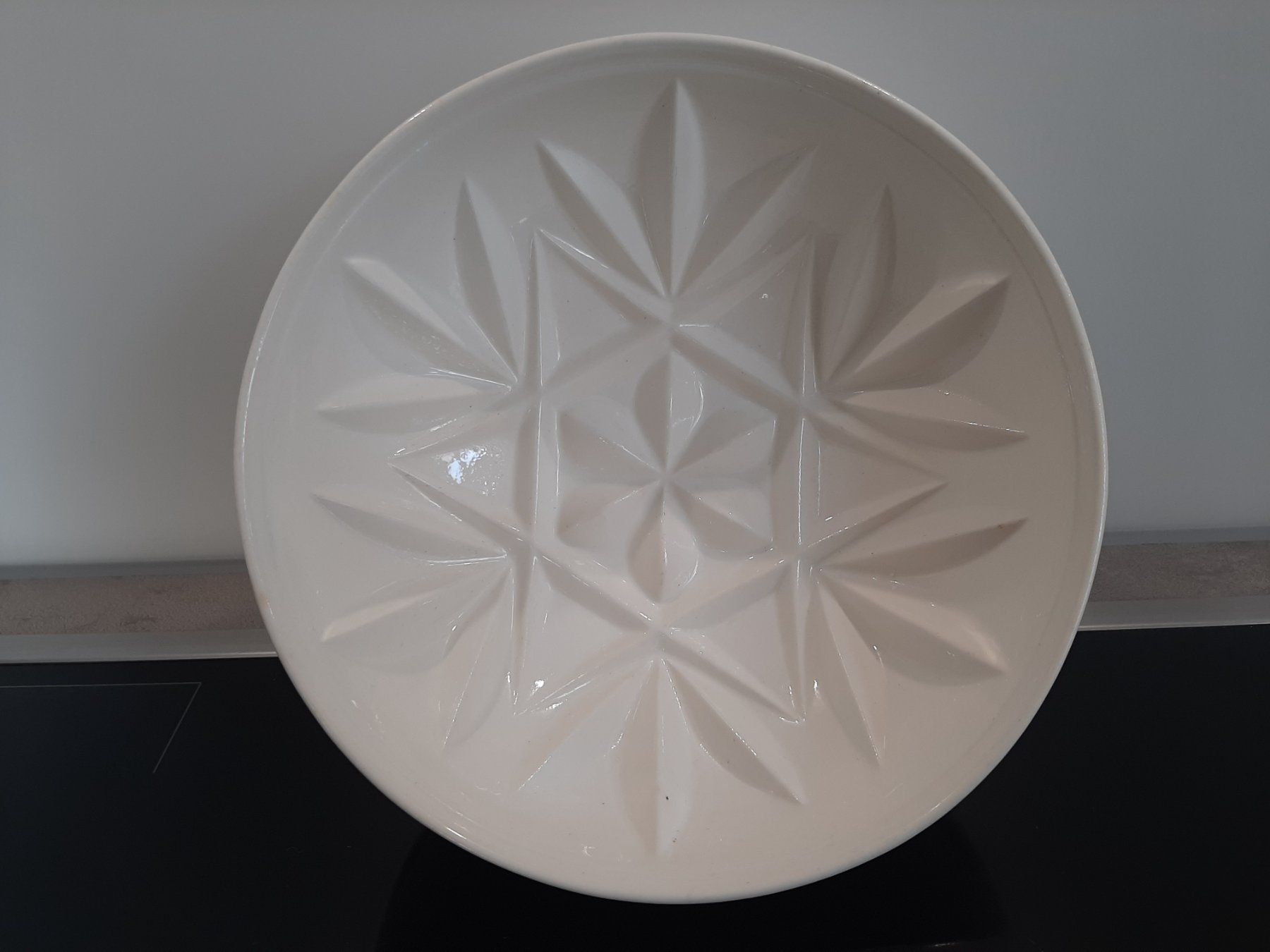 Backformen: Antike Puddingform Backform Max Rösler Keramik Germany Creme – Gebraucht aus Erschwil von Karabella 4