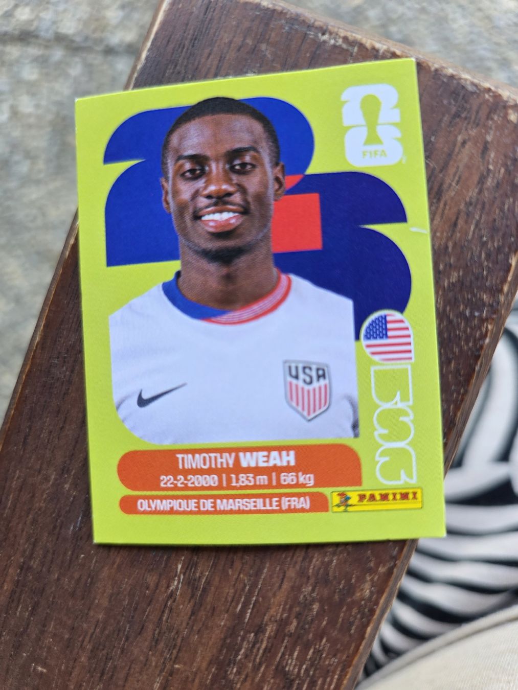 Panini Carte collezionabili: Panini USA 12 Timothy Weah – Nuovo (secondo la descrizione) da Romanshorn venduto da leeh78