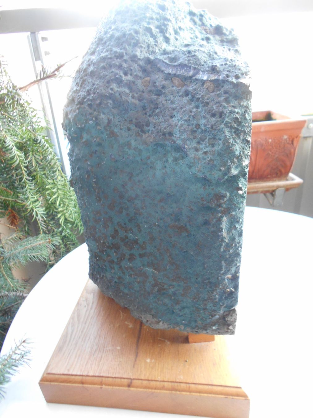 Minerali & Pietre curative: Amethystdruse mit breitem Achatrand ca. 15 kg – Nuovo (secondo la descrizione) da Zürich venduto da swisscristal01 2