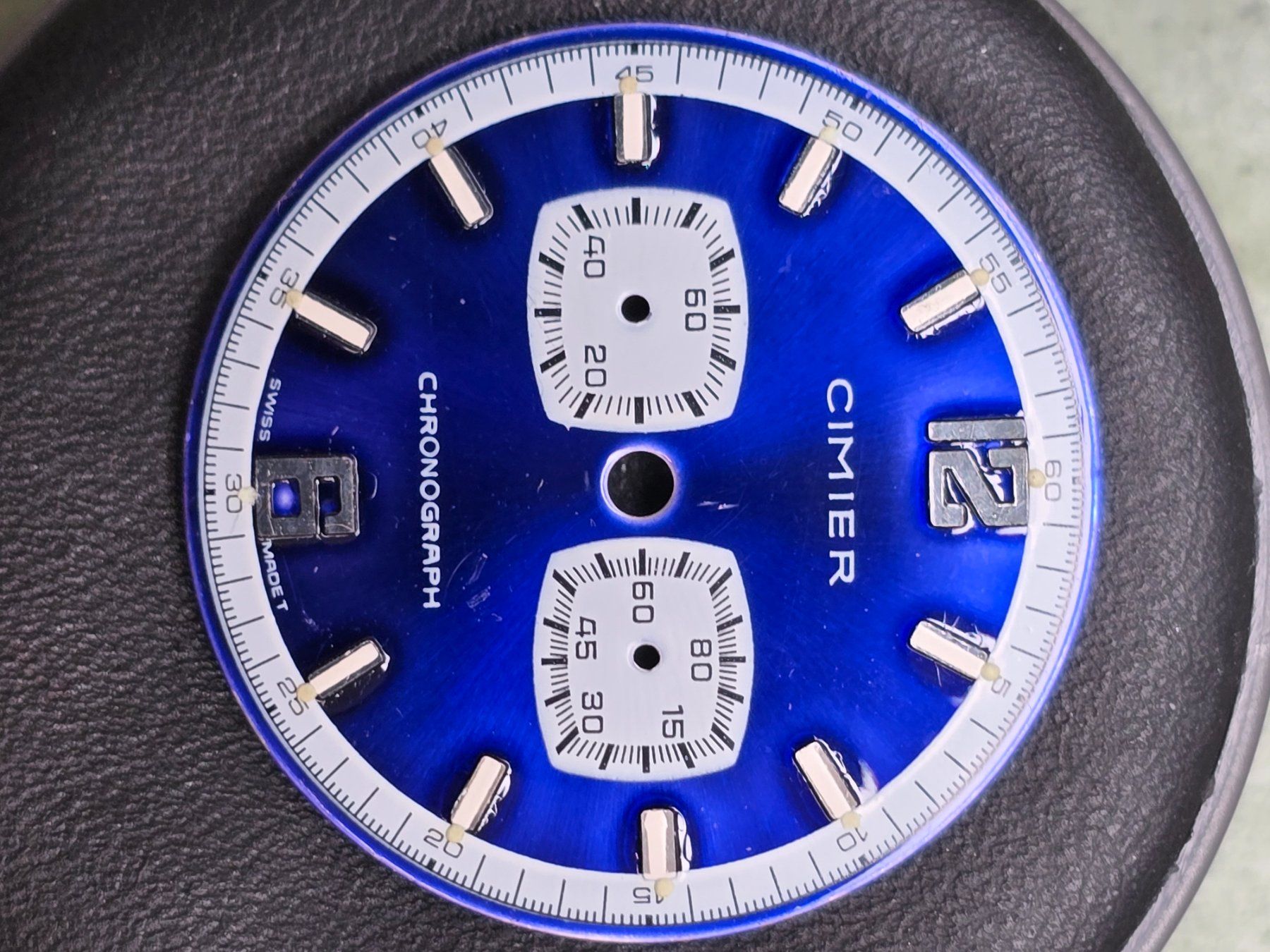 Cimier Uhren: Cadran Cimier Chronographe – Gebraucht aus Tramelan von Nirdan 1