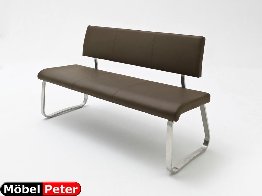Panchine: Sitzbank Polster PU cappuccino – Nuovo e nell'imballaggio originale da Kölliken venduto da moebel-peter 3