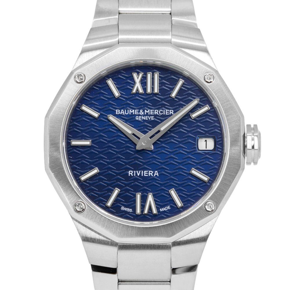 Baume & Mercier Orologi: Baume & Mercier Men's 10727 Riviera Quartz – Nuovo e nell'imballaggio originale da Schindellegi venduto da harveystore 1