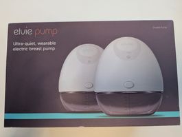 Elvie elektrische Doppelmilchpumpe