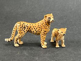 Schleich Gepard mit Jungem