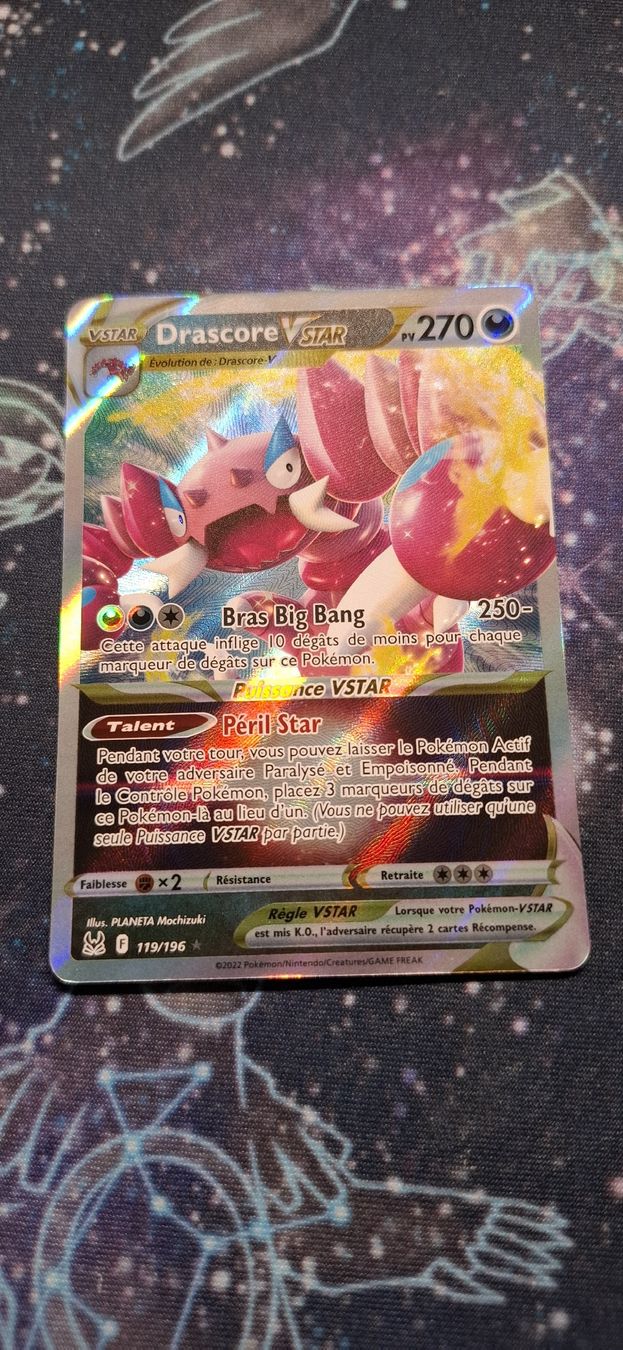 Pokémon Carte collezionabili: Drascore VStar Lost Origin - 119/196 FR – Nuovo (secondo la descrizione) da Petit-Lancy venduto da Kara_TCG 1
