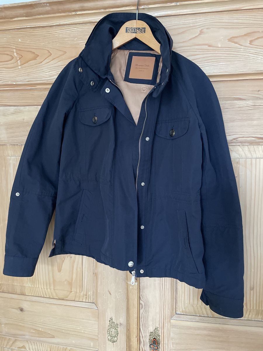 Massimo Dutti Giacche: Massimo Dutti Jacke, dunkelblau, Übergangsjacke, Gr. 40 – Nuovo (secondo la descrizione) da Baden venduto da Coco1165