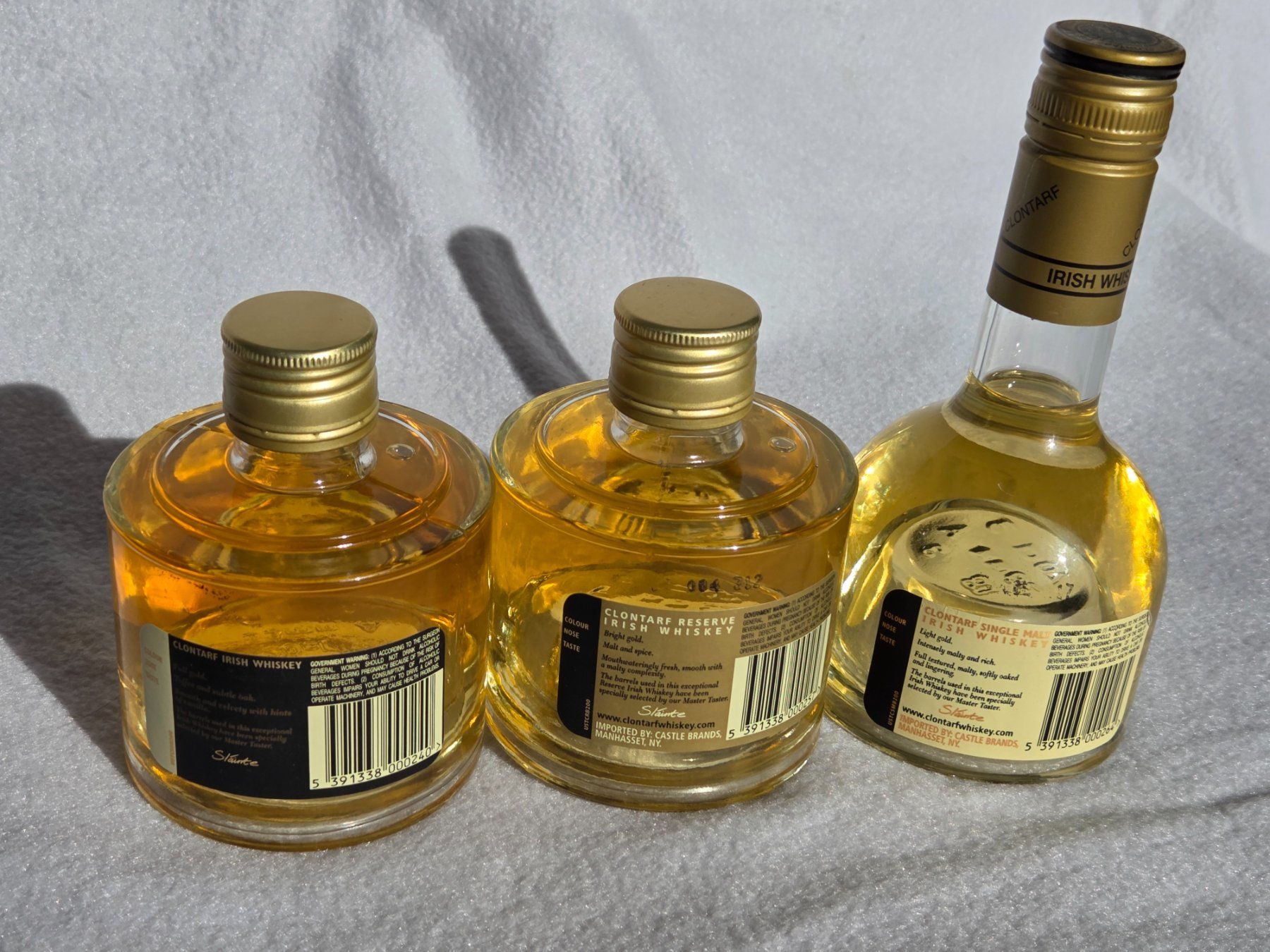 Bevande alcoliche: Clontarf Trinity Package 0,6l 40% - Irisch Whisky - Geschenk – Nuovo (secondo la descrizione) da Auw venduto da beretta1966 2