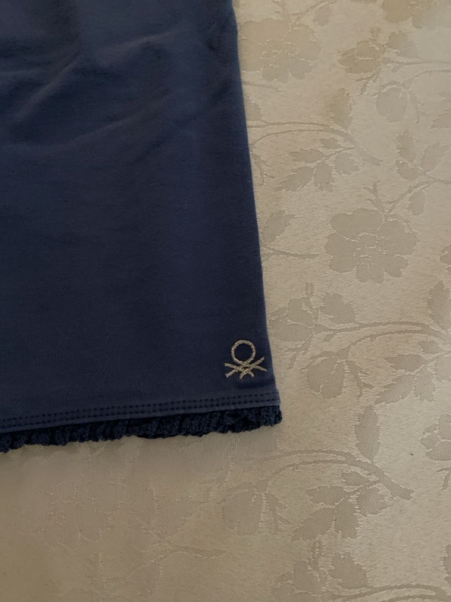 Benetton Collants: Legging trois-quarts bleu – D'occasion à Denges par val_j8w7 1