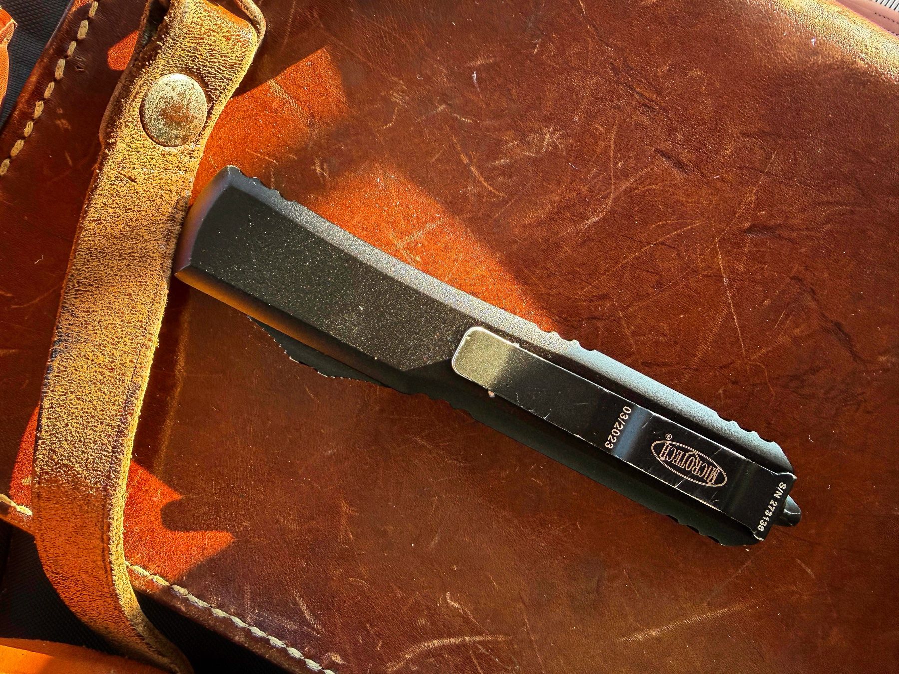 Taschenmesser: MICROTECH CUSTOM – 5 CM M390 – UNIKAT – Gebraucht aus Reinach AG von Rousseau_J 3