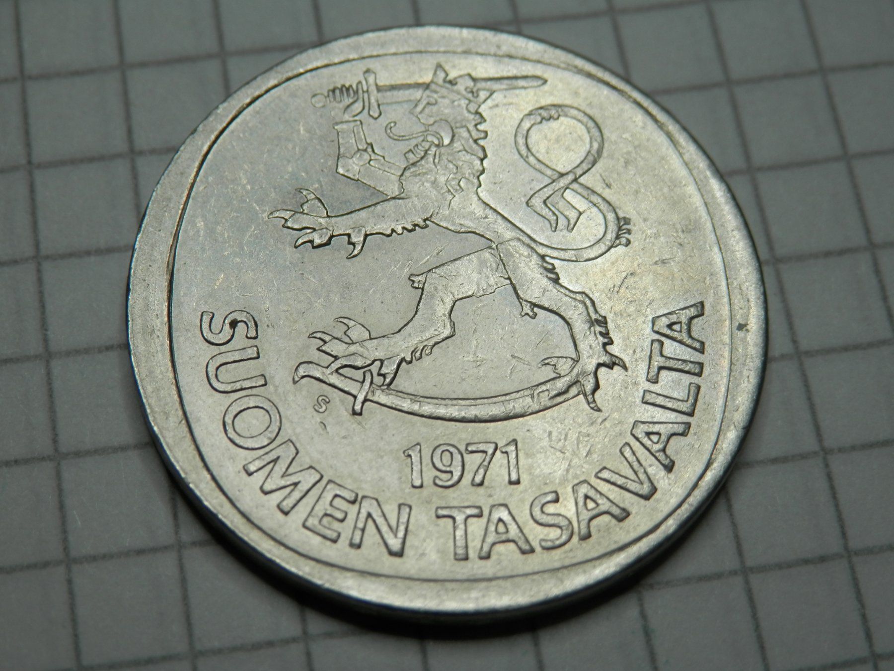 Tutti le monete: Finnland 1 Mark, 1971 – Usato da Weiach venduto da weiach81