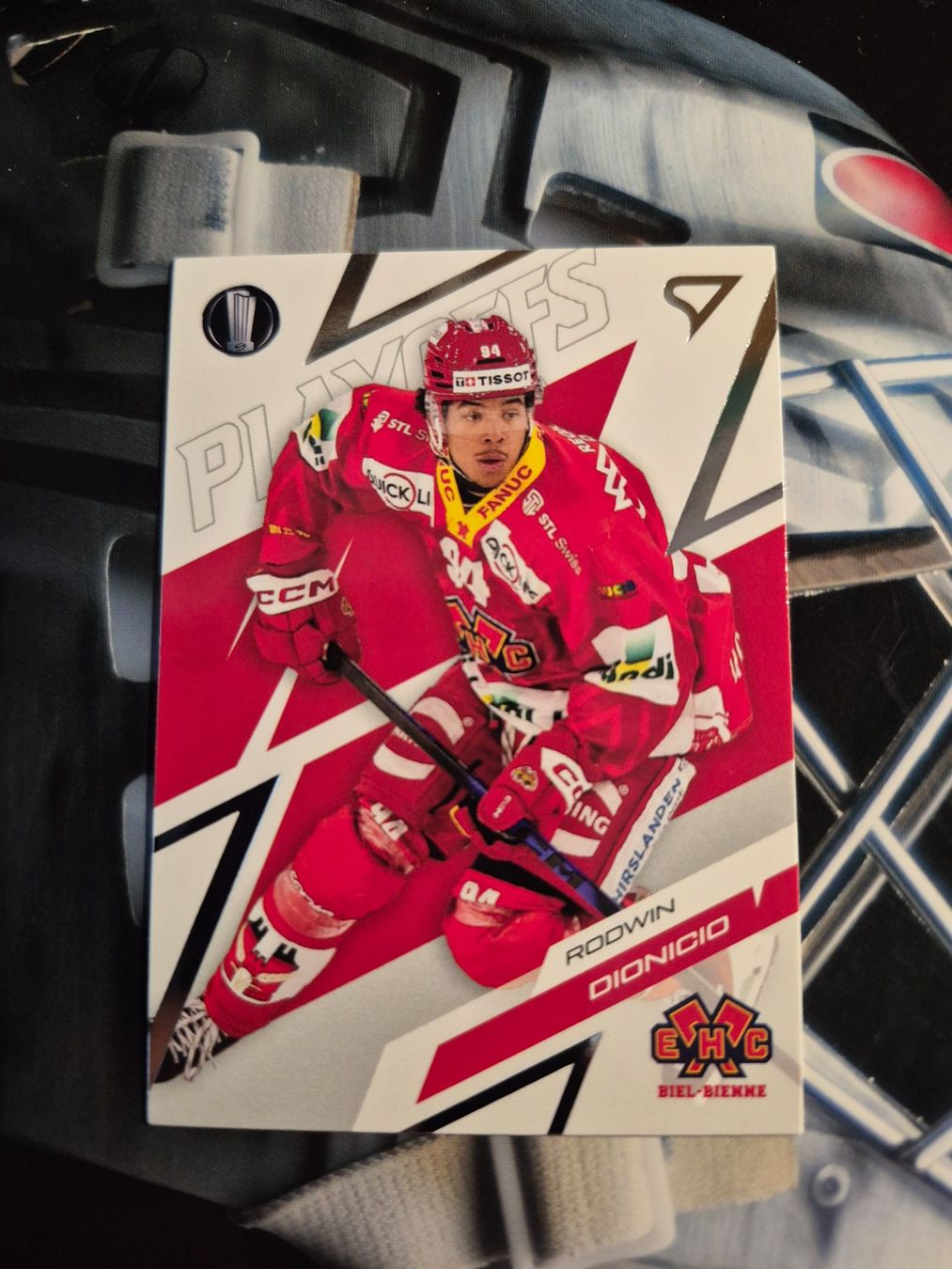 Sportzoo Sammelbilder & Trading cards: Rodwin Dionicio EHC Biel Playoffs 2025/26 – Gebraucht aus Treiten von Sauber73