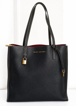 Marc Jacobs Leder Cadena Padlock Tote Bag Schultertasche