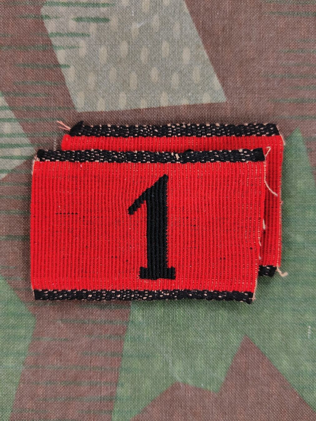 Schweizer Armee Uniformen: Achselschlaufen Ord. 1875 Nr. 1, Set – Gebraucht aus Bauma von SwissMilitaria