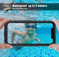 Wasserdichte Schutzhülle IP68 für Iphone 14 15 16 17
