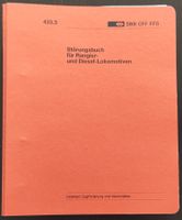 SBB Störungsbuch Rangier- und Diesel-Loks R 433.3 - 1992