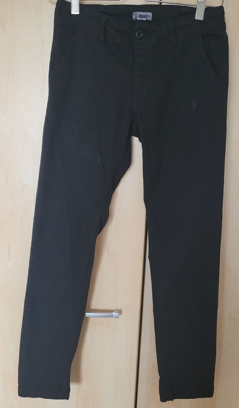 US Polo Pantaloni: U.S. Polo Assn. Trousers, Black, Size 12 – Usato da Sarmenstorf venduto da zuz_q5kq