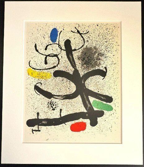 Grafica & Litografie: Joan Mirò - Originallithographie 1972 – Usato da Ponte Tresa venduto da 11GalleriaAlterEgo11