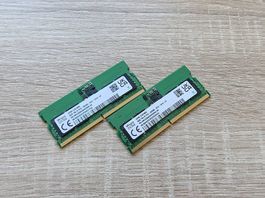 2X8GB DDR5 5600MHz SODIMM RAM Kit SK Hynix 
