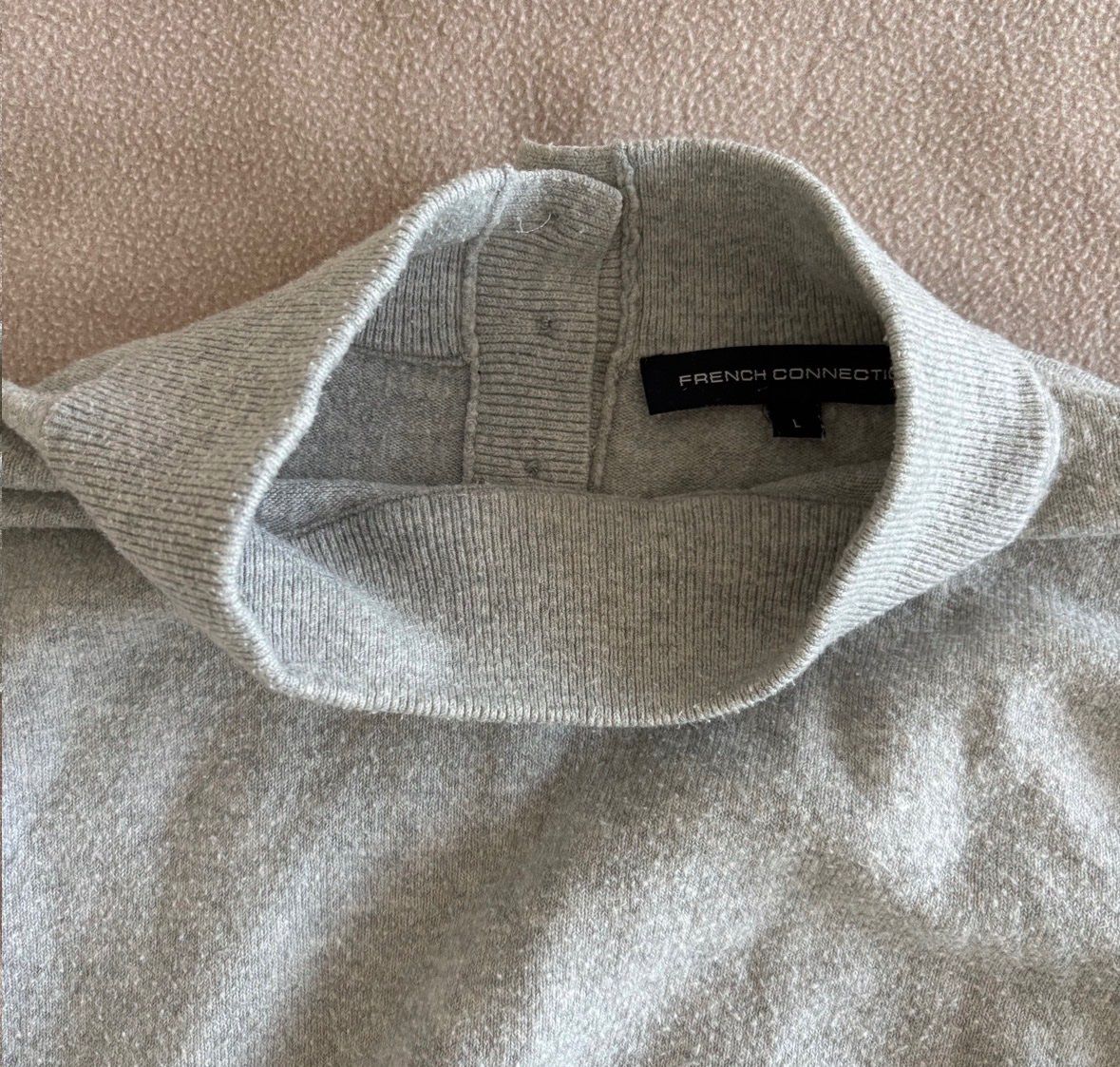 French Connection Maglioni & Felpe: French Connection Grey Mock Neck Sweater L – Usato da Montreux venduto da m.mlkstn 3