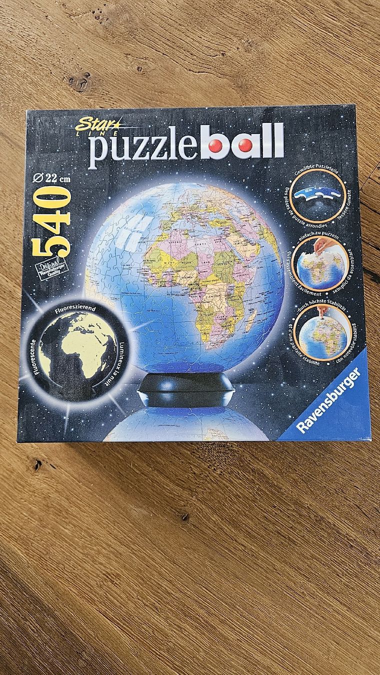 Ravensburger Puzzle: Ravensburger Puzzleball 540 Teile  – Usato da Rickenbach LU venduto da tramonto5