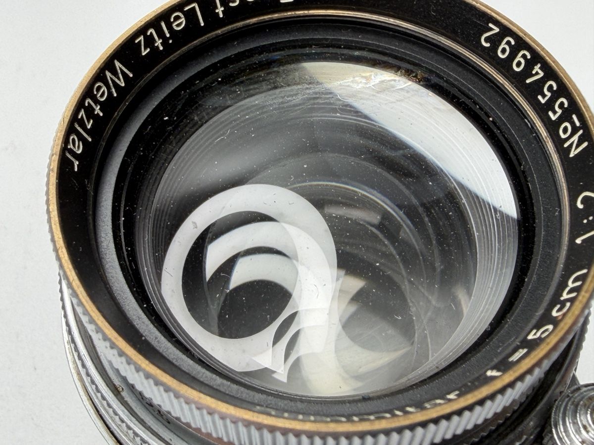 Leica Fotocamera: Leitz Leica IIIf & Summitar 5cm & Tasche – Usato da zuchwil venduto da solotin74 8