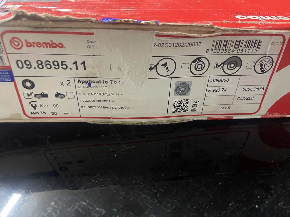 Brembo Tutti pezzi di ricambio auto: Brembo Bremsescheibe + Bremsbeläge – Nuovo (secondo la descrizione) da Fislisbach venduto da Brandopfer810 3
