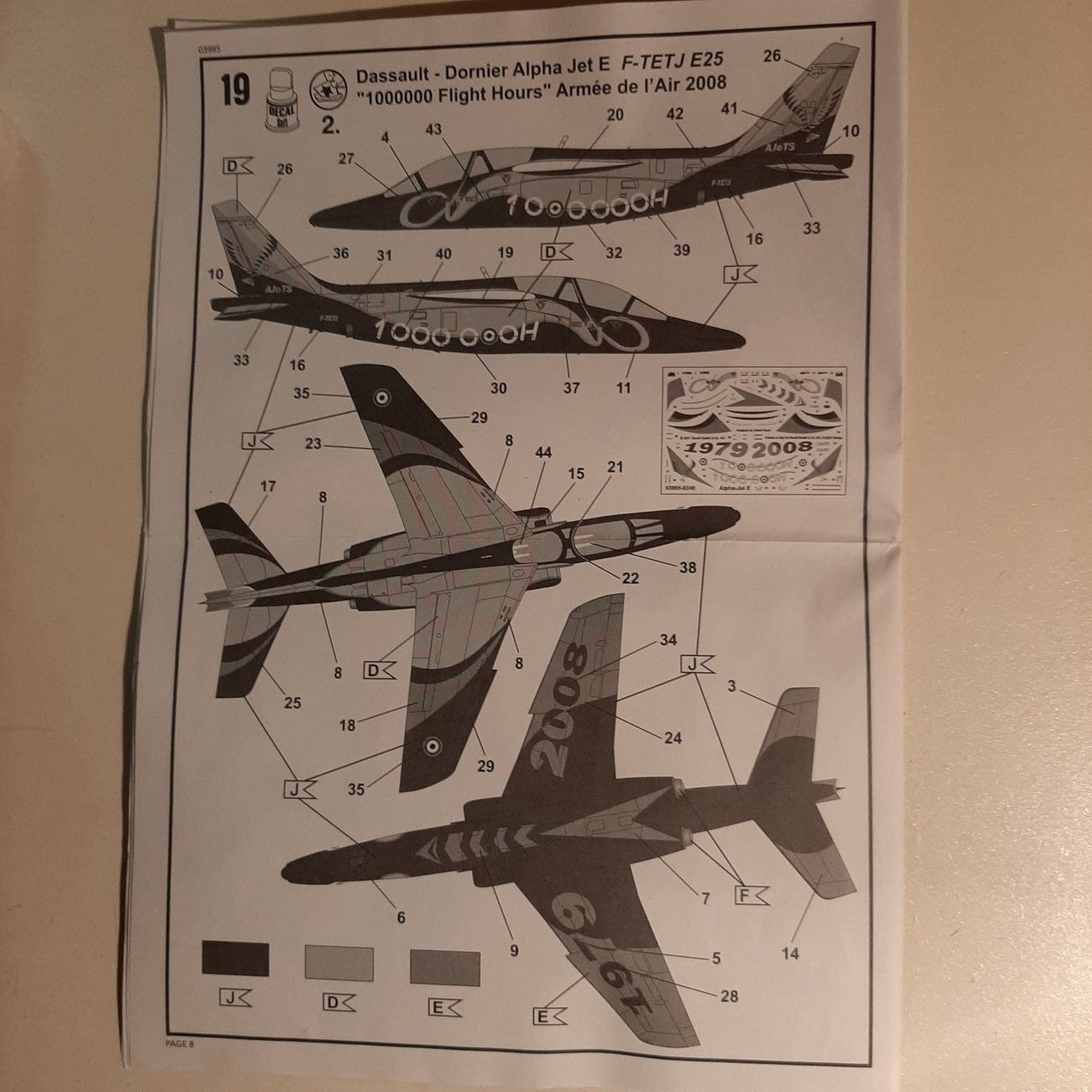 Revell Kit di modellismo & Modellini statici: 2236 .. Dassault-Dornier Alpha Jet E .. Revell 03995 + 2 Set – Usato da Bonstetten venduto da Benibanny59 2