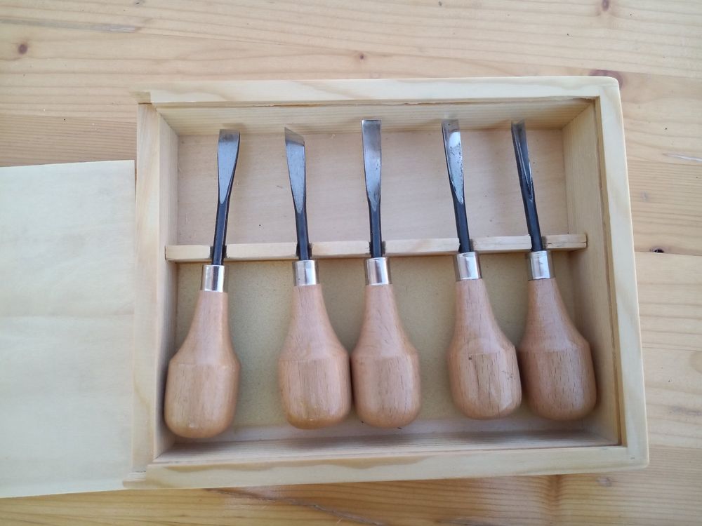 Wachsschnitzwerkzeug-Set – 3-teilig, Edelstahl, Doppelseitig, Mit Rutschfestem Griff