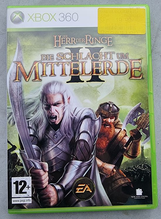 XBox 360 Game Herr der Ringe - die Schlacht um Mittelerde 2 | Kaufen ...