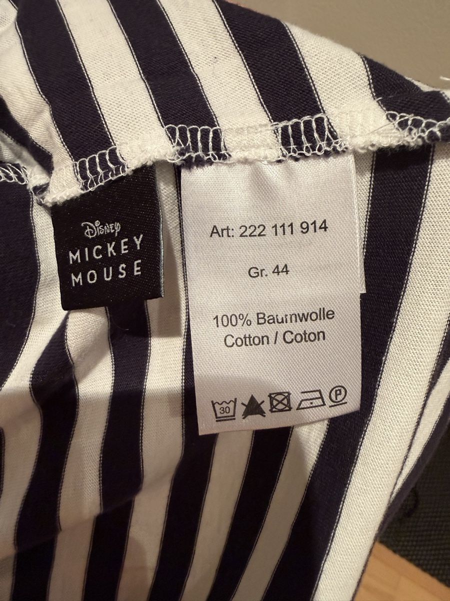 Princess goes hollywood T-shirt: Princess Disney Mickey Mouse Ringelshirt Gr. 44 – Usato da Wallisellen venduto da Sue04 1