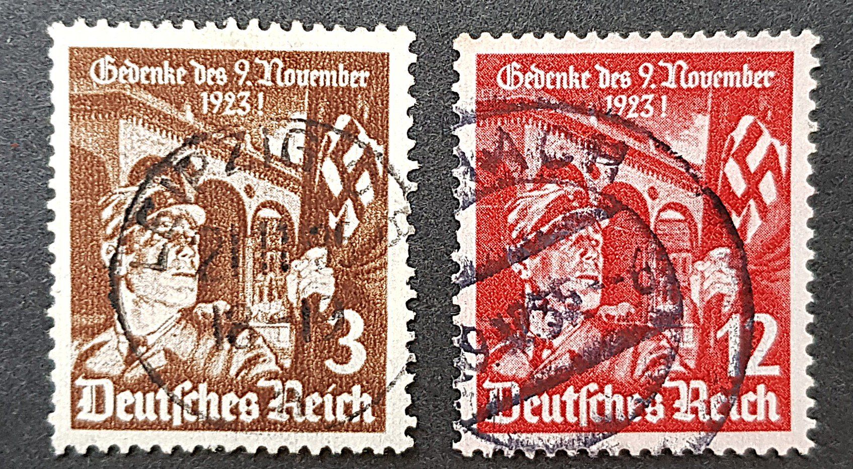 Tutti i francobolli: 1935 Deutsches Reich Gedenkmarken – Usato da Winterthur venduto da Saba1972