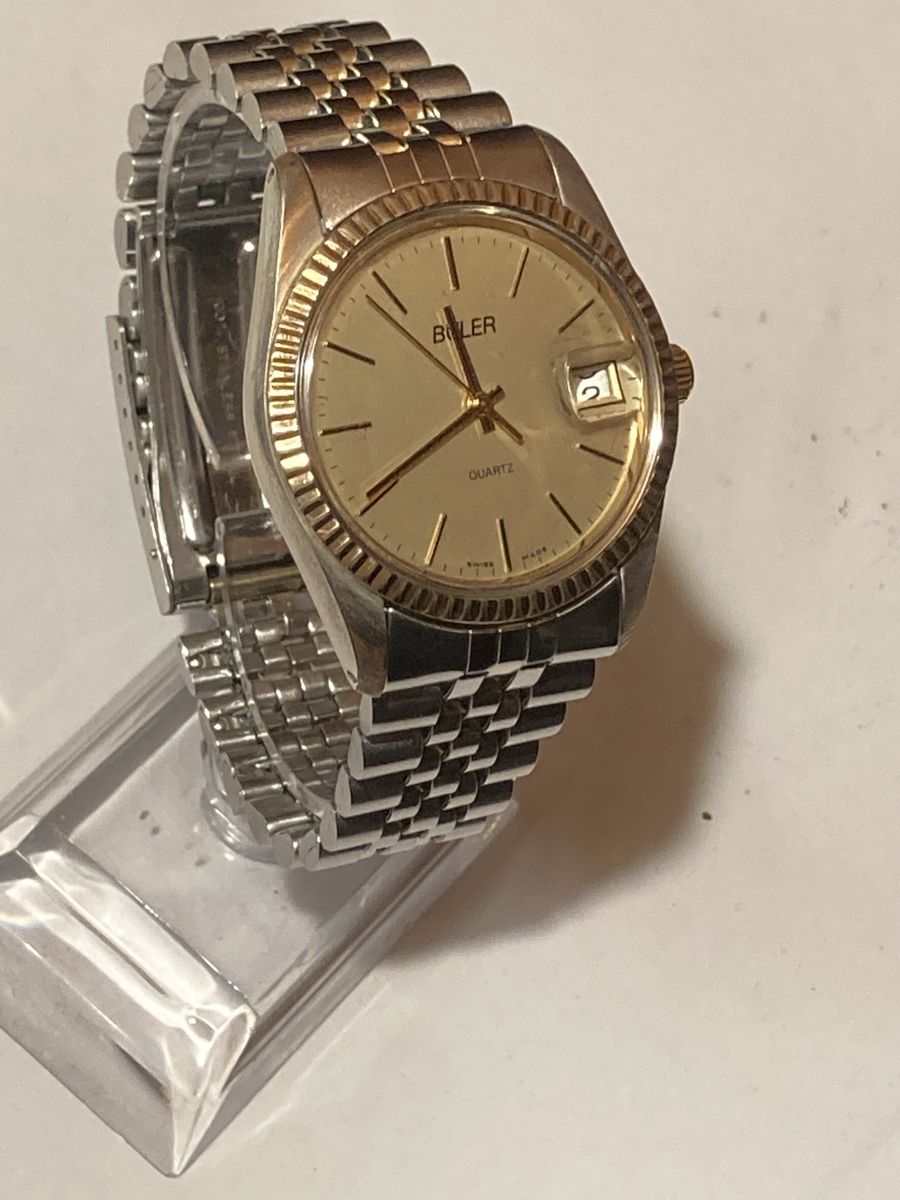 Orologi: Buler datejust look Quartz 36 mm – Usato da Glattbrugg venduto da vintagemania 9