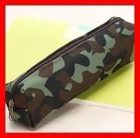 Etui Stiftetui Camouflage dunkel Pencil Armee Militär Army